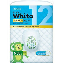 Whito Детские подгузники-трусики (для девочек и мальчиков) 58 шт., 7-10 кг (М) 12 часов 